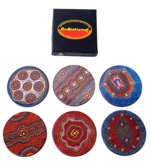 Coasters Cardboard Case by Whitton