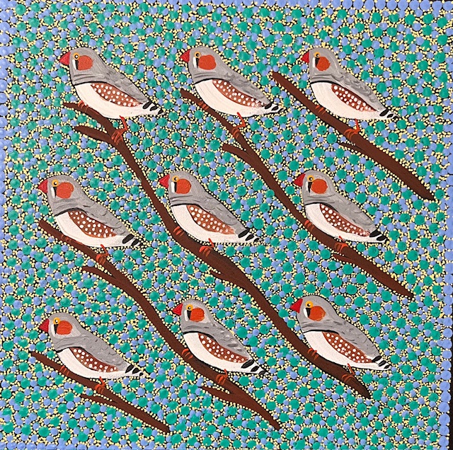 Kathleen Buzzacott - Zebra Finches (Tjorita)