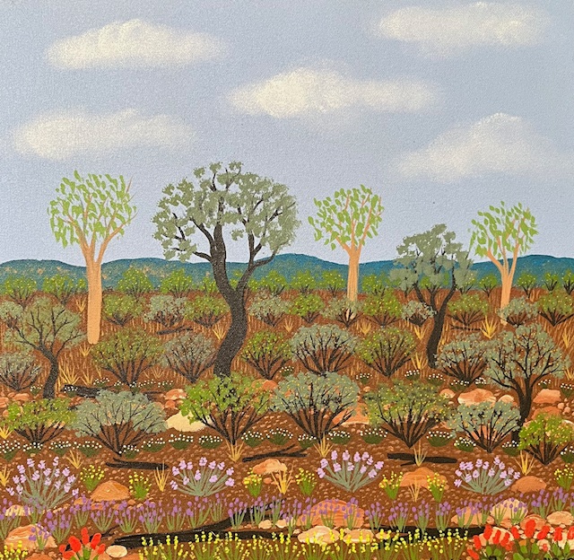 Kathleen Buzzacott - Central Australia Wildflowers (Tjorita)