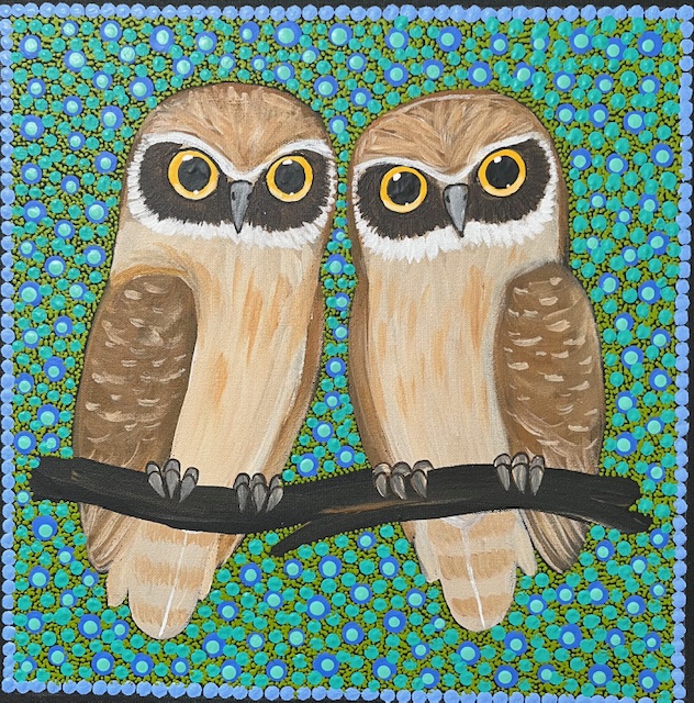 Kathleen Buzzacott - Boobook Owls (Tjorita)