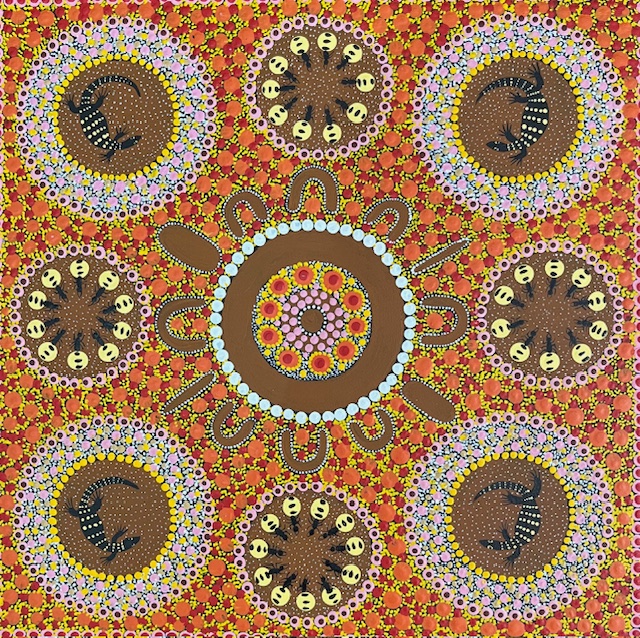 Kathleen Buzzacott - Family hunting perenti - (Tjorita)