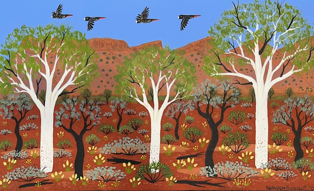Kathleen Buzzacott - West MacDonnell Ranges (Tjorita)